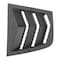 Spec-D Tuning 11-21 Dodge Charger Side Window Louvers Matte Black WLUQ-CHG11BK-PQ - alternate 4